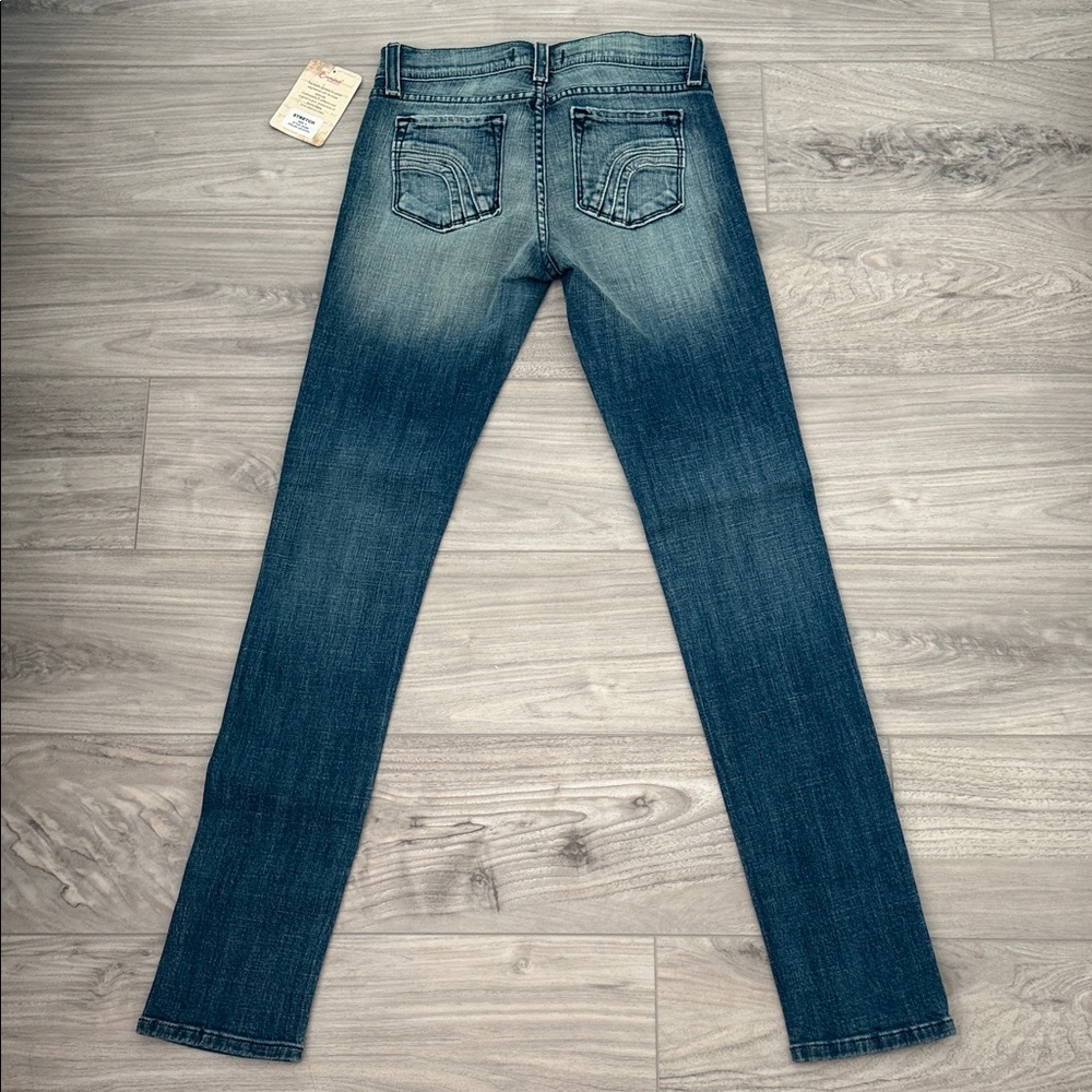 Eunina Dark Blue Skinny Jeans - Picture 4 of 4